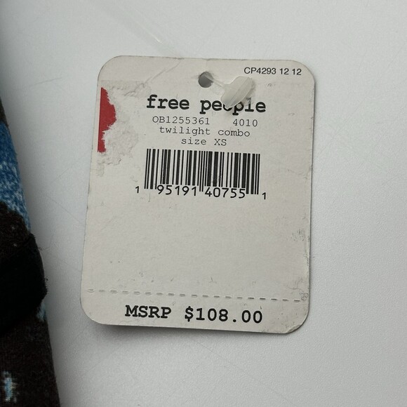 Free People Movement You're a Peach Women's Size XS Twilight Combo Leggings NWT - Picture 6 of 14